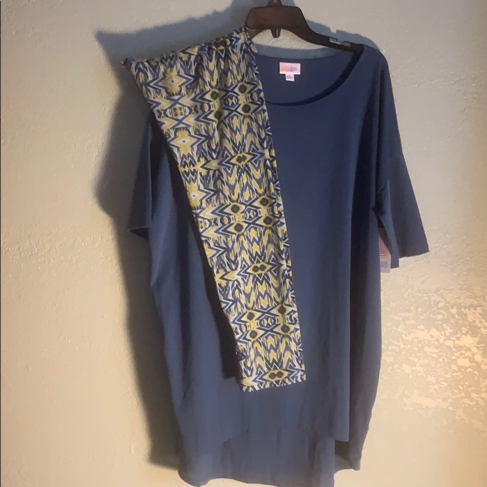 Large Outfit- LulaRoe Irma Top & Legging